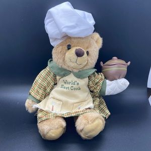 Worlds Best Cook Plus Bear with Pot and Hat